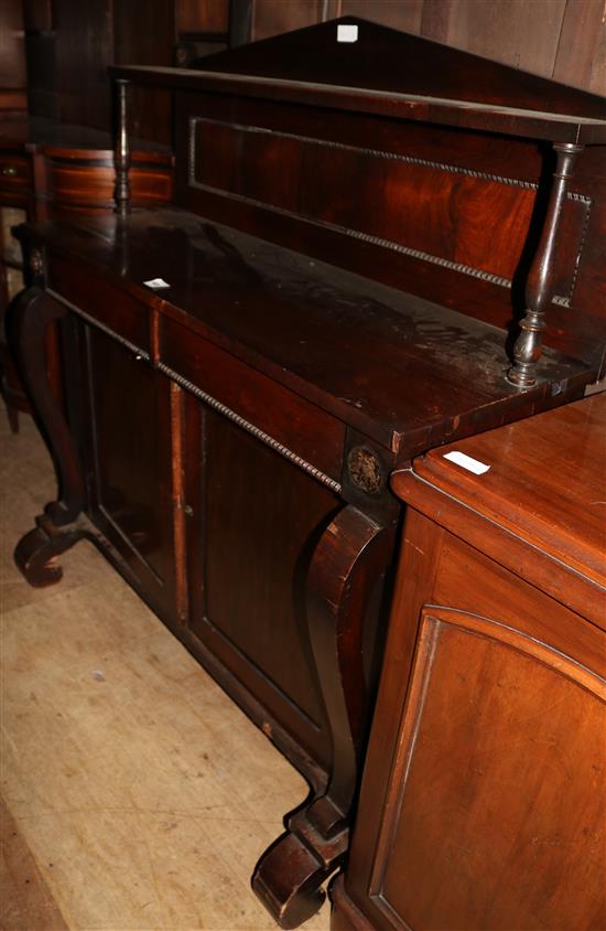 Willam IV Irish rosewood chiffonier